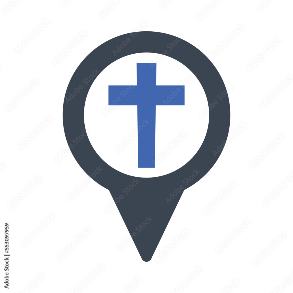 Church location icon Church location icon