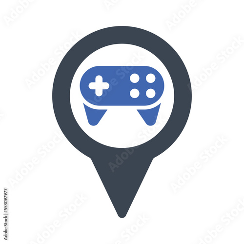 Game zone location icon