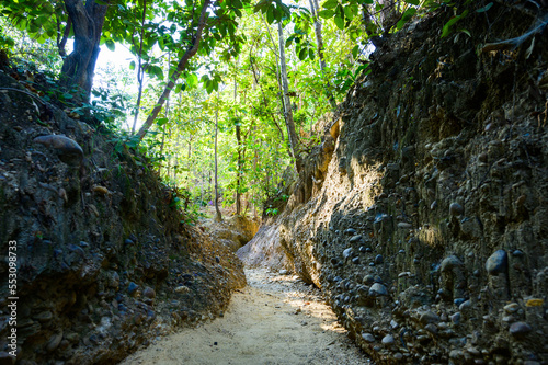 Pha Chor Tectonics Nature Trail in Mae Wang National Park