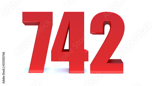 742 number