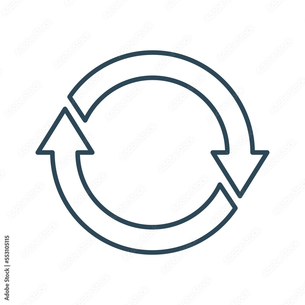 Black Circle arrows isolate on transparent background. Black Circle arrows isolate on transparent background.