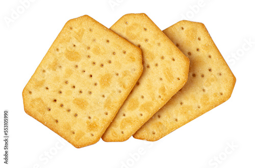 Photography golden crispy crackers