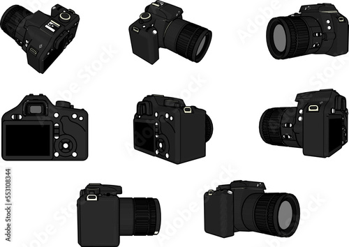 set of cameras
