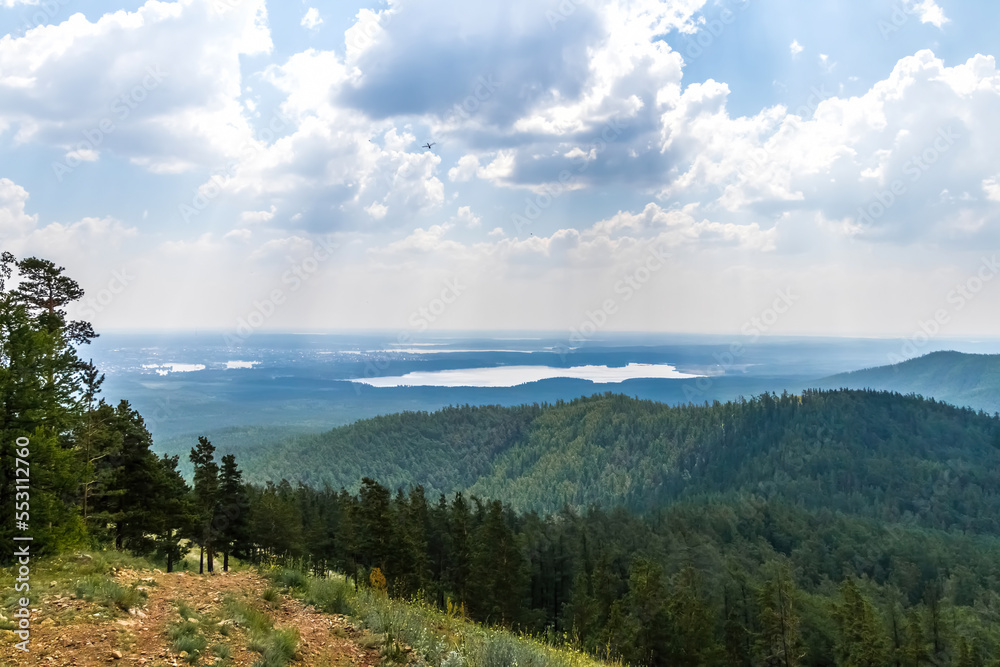 lake in the mountains