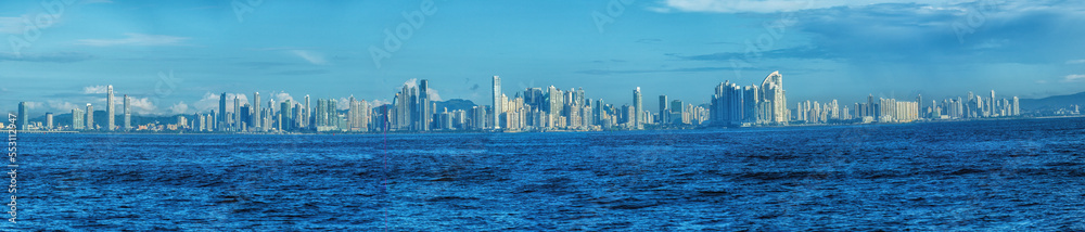 Fototapeta premium Panama City, Panama, skyline