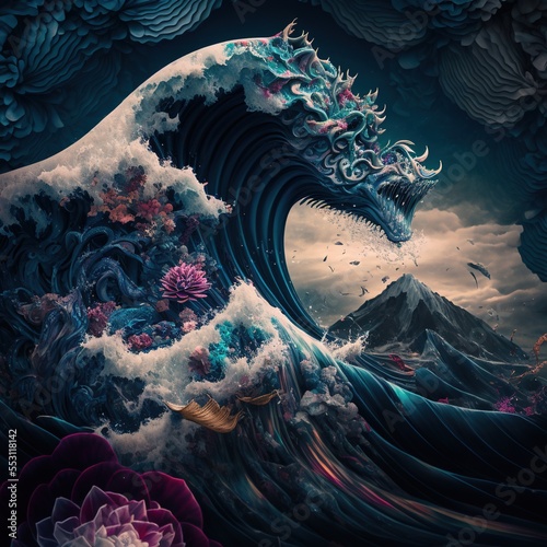 The Great wave photo