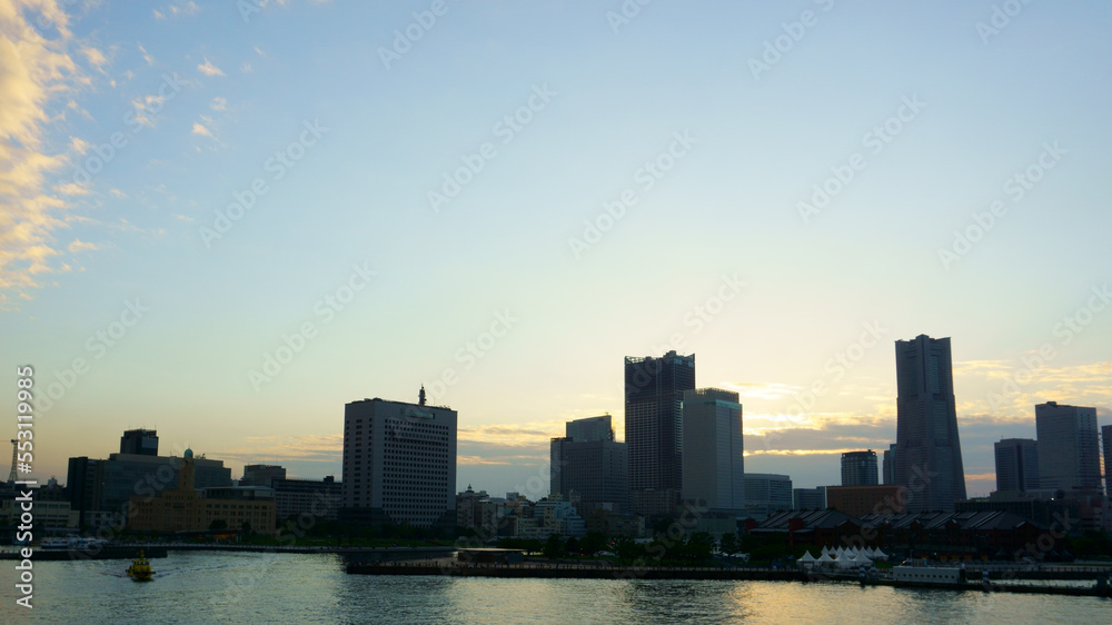 Evening in Yokohama