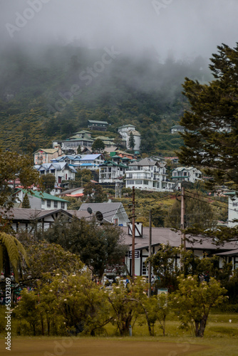 mountain village in the mountains