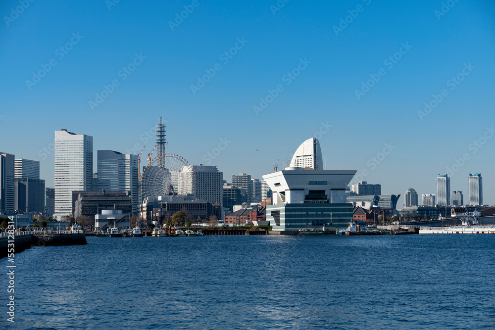 Fototapeta premium 横浜市 みなとみらいの風景