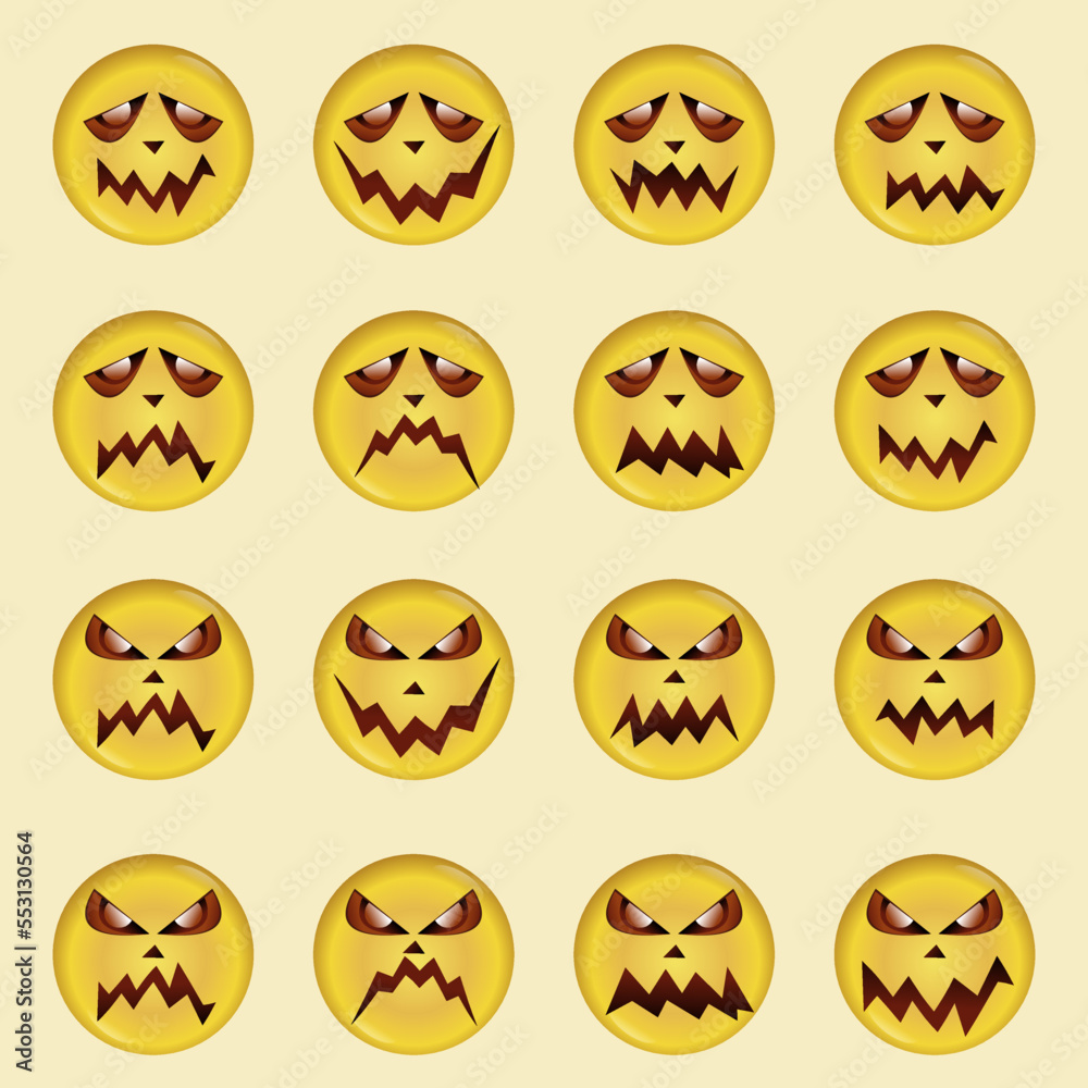 Emoji Crazy Helloween Emoji Crazy Helloween