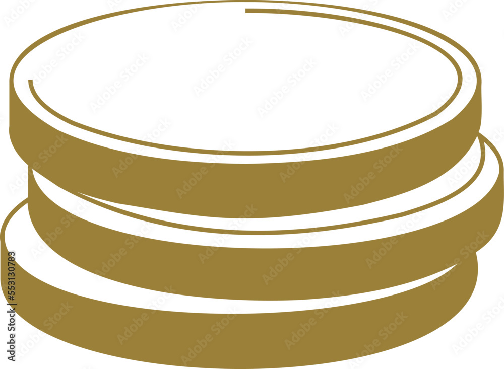 Gold coin Illustration