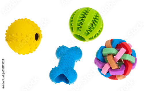 Obraz na płótnie dog toys isolated w salonie