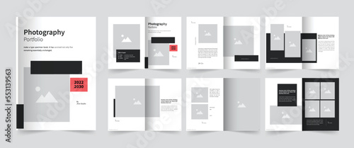 Photography Portfolio or Portfolio design template
