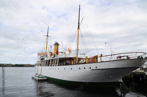 Fotografie Sailing ship in the port of Halifax, Nova Scotia