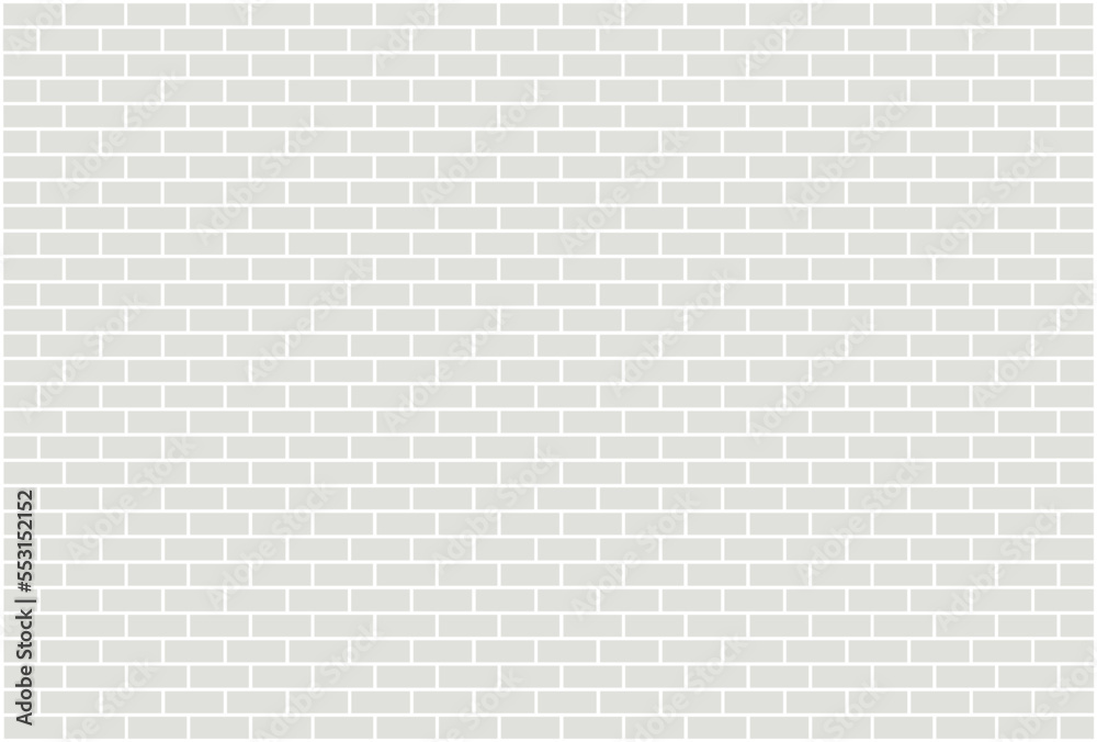 Fototapeta premium white brick wall may used as background