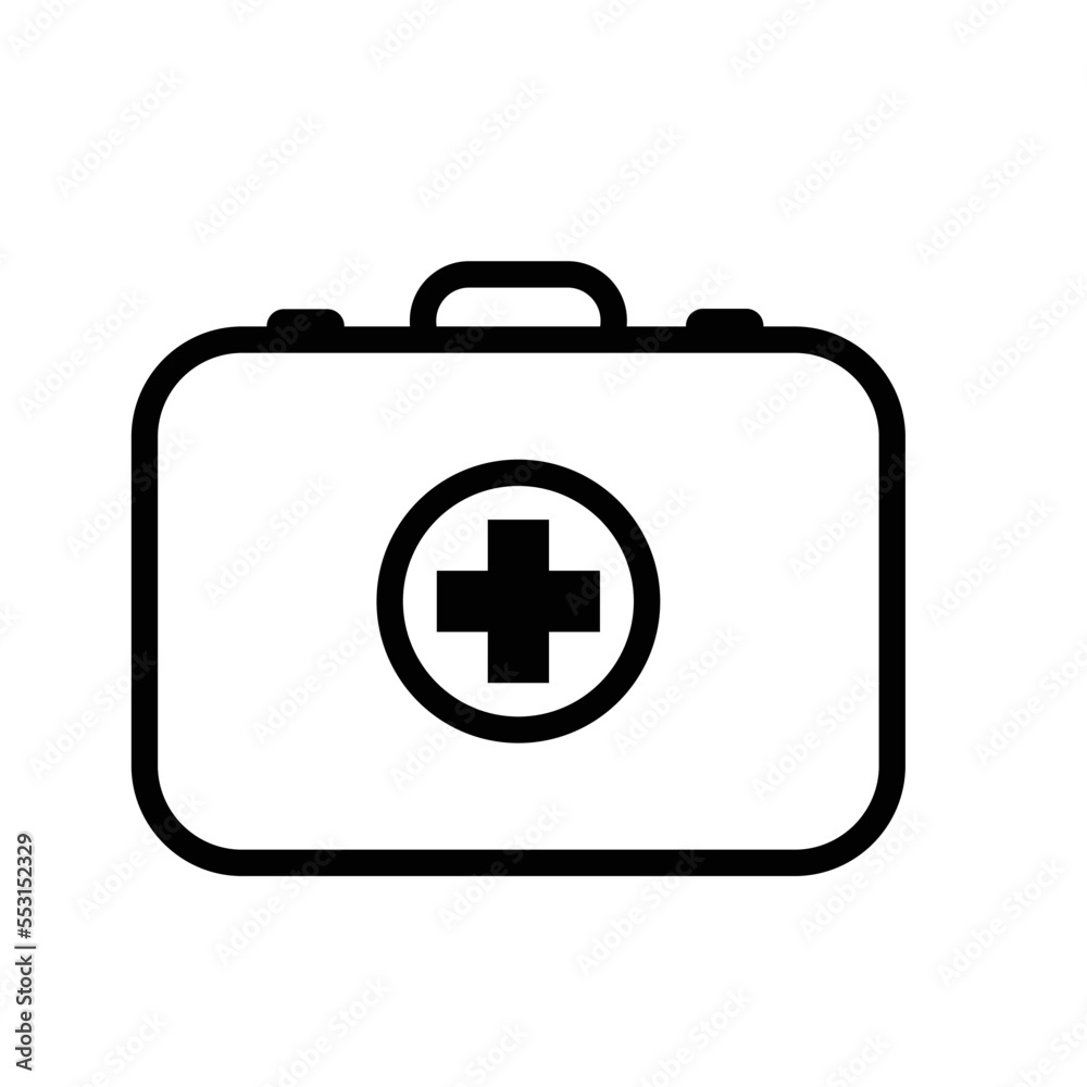 black and white first aid kit suitable for use in the world of health black and white first aid kit suitable for use in the world of health