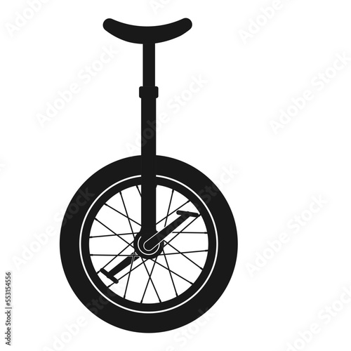 circus bike icon vector