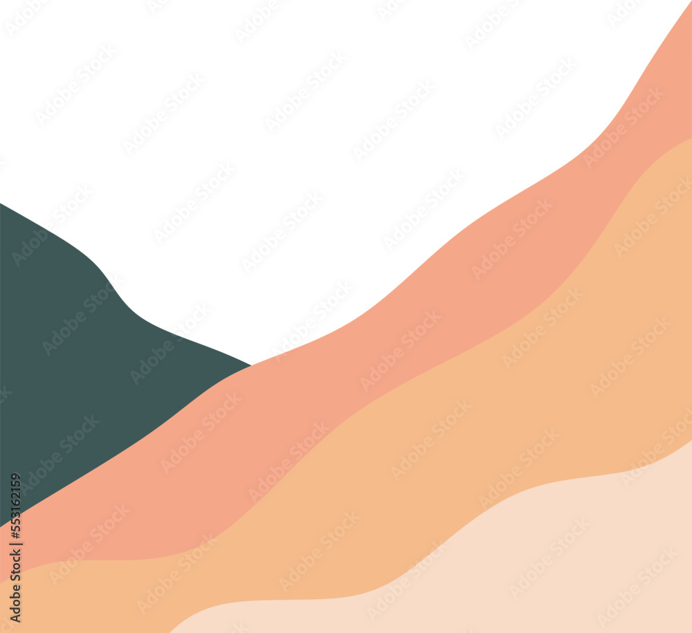 Mountain Boho Art Illustrations Mountain Boho Art Illustrations