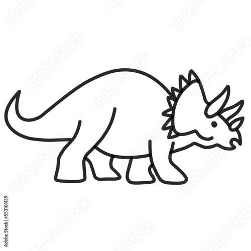 Dinosaur Vector Outline