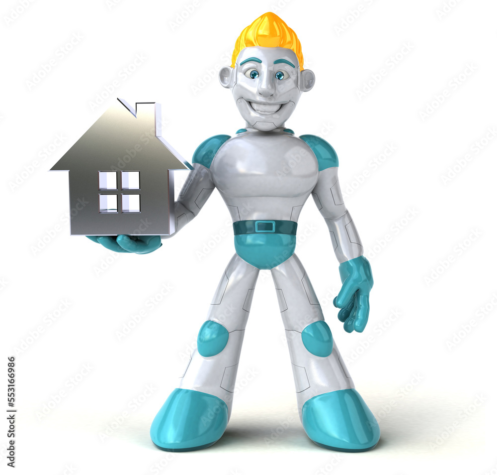 Robot - 3D Illustration Robot - 3D Illustration