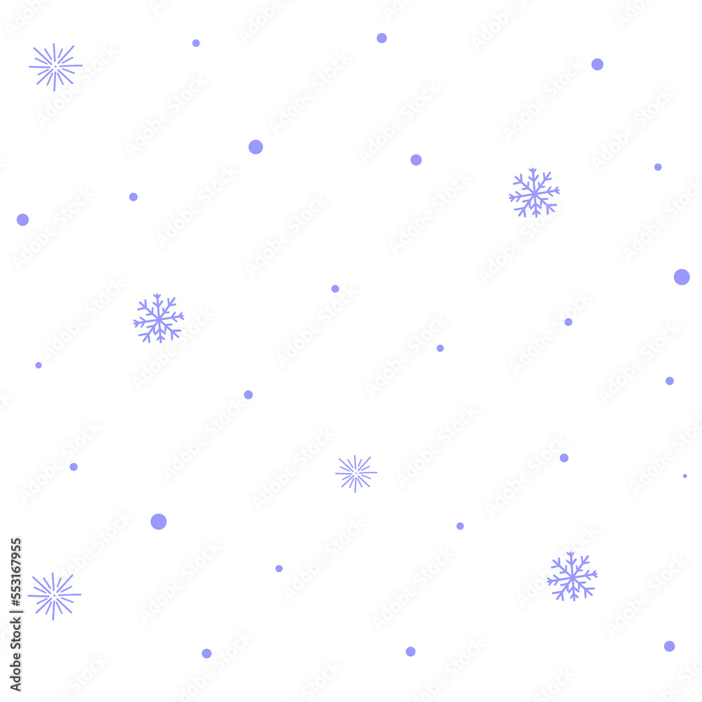 Falling snow, snowflakes background. Vector Illustration for printing, covers and packaging. Image can be used for greeting cards, posters, stickers and textile. Isolated on white background. Falling snow, snowflakes background. Vector Illustration for printing, covers and packaging. Image can be used for greeting cards, posters, stickers and textile. Isolated on white background.