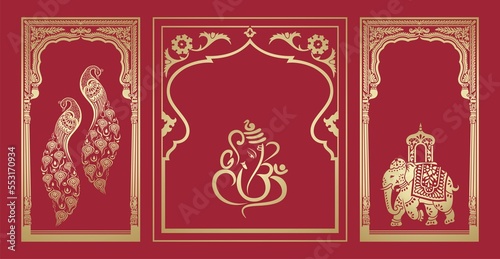 Wallpaper Mural Hindu icons, Hinduism ,cultural heritage , India , Asia	 Torontodigital.ca