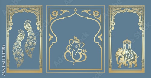 Wallpaper Mural Hindu icons, Hinduism ,cultural heritage , India , Asia	 Torontodigital.ca