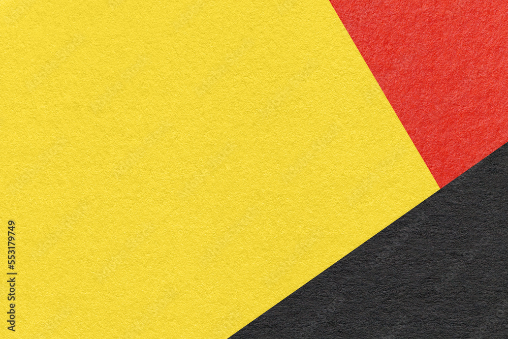 Texture of craft yellow color paper background with red and black border. Vintage abstract cardboard. Texture of craft yellow color paper background with red and black border. Vintage abstract cardboard.