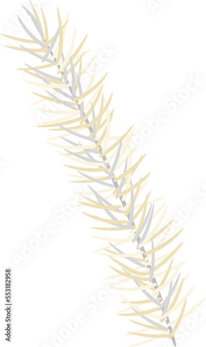 3D pine leaves