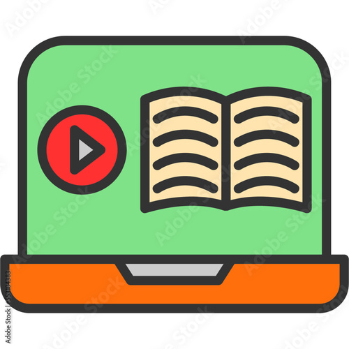Online Course Icon