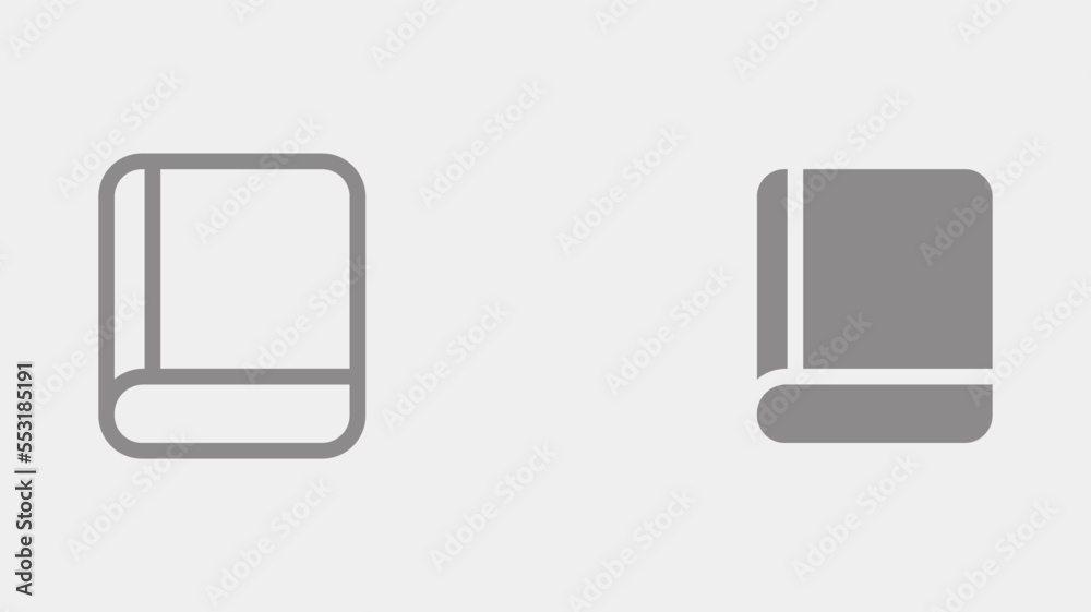 Book vector icon sign symbol Book vector icon sign symbol