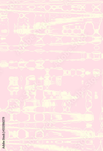 abstract pattern blends of cream and pink color on vertical background