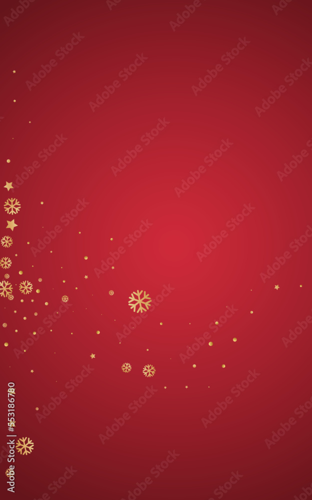 Silver Snowflake Vector Red Background. Xmas Silver Snowflake Vector Red Background. Xmas