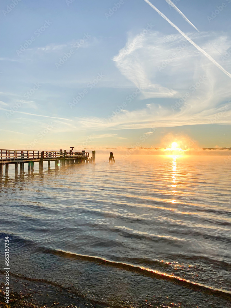 Sonnenaufgang am Ammersee