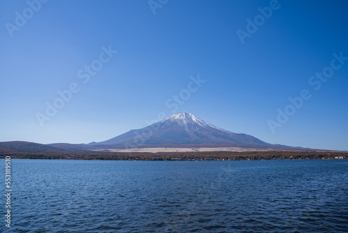 富士山 河口湖 湖 景色 水面