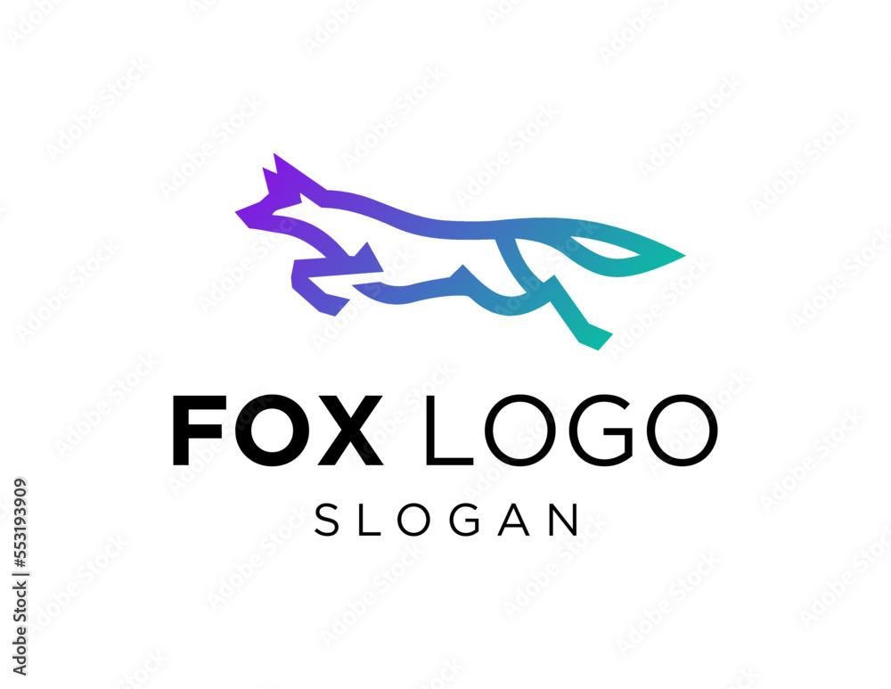 Logo design about Fox on white background. created using the CorelDraw application. Logo design about Fox on white background. created using the CorelDraw application.
