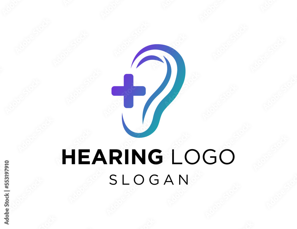 Logo design about Hearing on white background. created using the CorelDraw application. Logo design about Hearing on white background. created using the CorelDraw application.