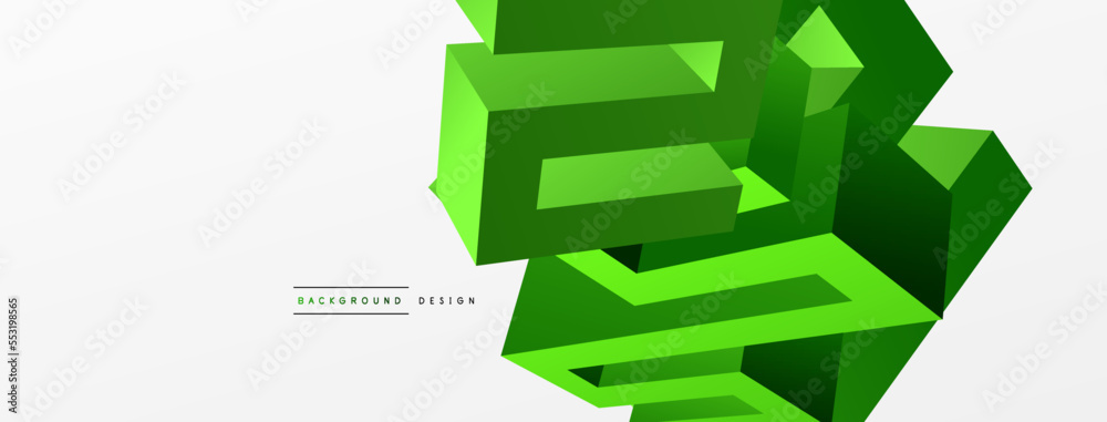 3d line geometric creative abstract background. Trendy techno business template for wallpaper, banner, background or landing 3d line geometric creative abstract background. Trendy techno business template for wallpaper, banner, background or landing