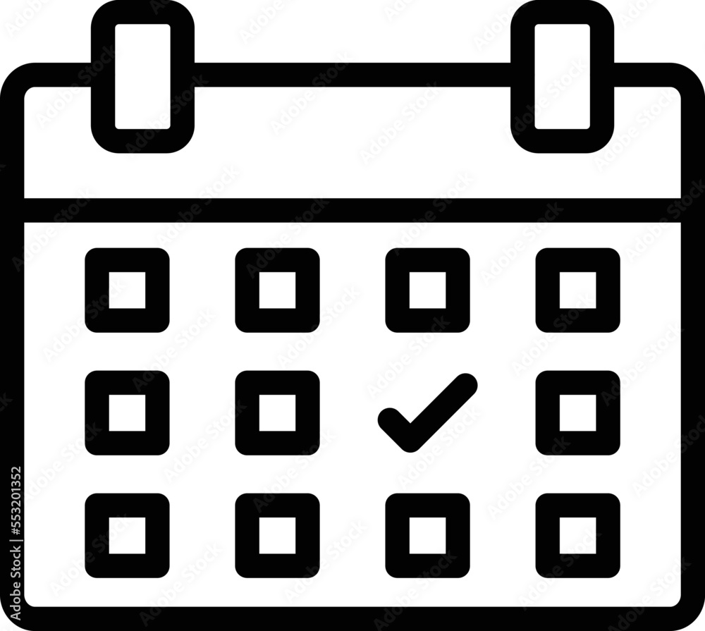 Calendar Vector Icon Design Illustration Calendar Vector Icon Design Illustration