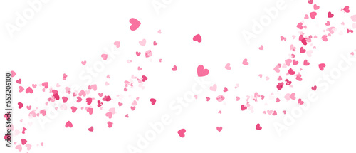 background with heart. Valentine day romantic frame background Png. PNG image.