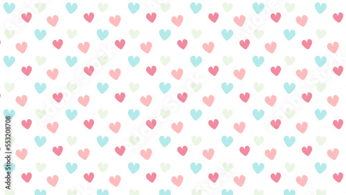 Valentine Heart Dot Digital Paper Pack, Seamless Red Valentine Patterns and Scrapbook Paper - heart Polka Dot Background 04