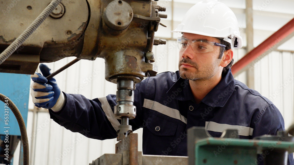 Machine Maintenance Engineer industry concept. Machine Maintenance Engineer industry concept.
