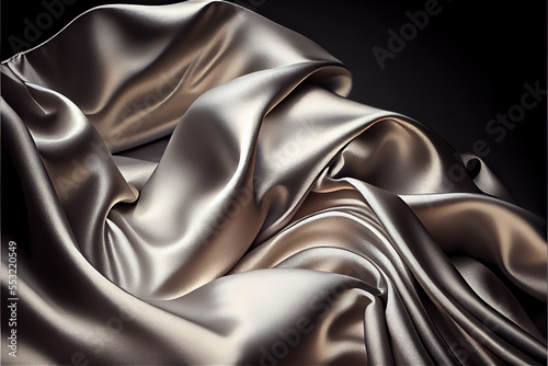 satin sheets background wit...