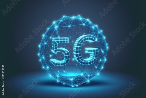 Wallpaper Mural 5G hologram Generative AI Torontodigital.ca