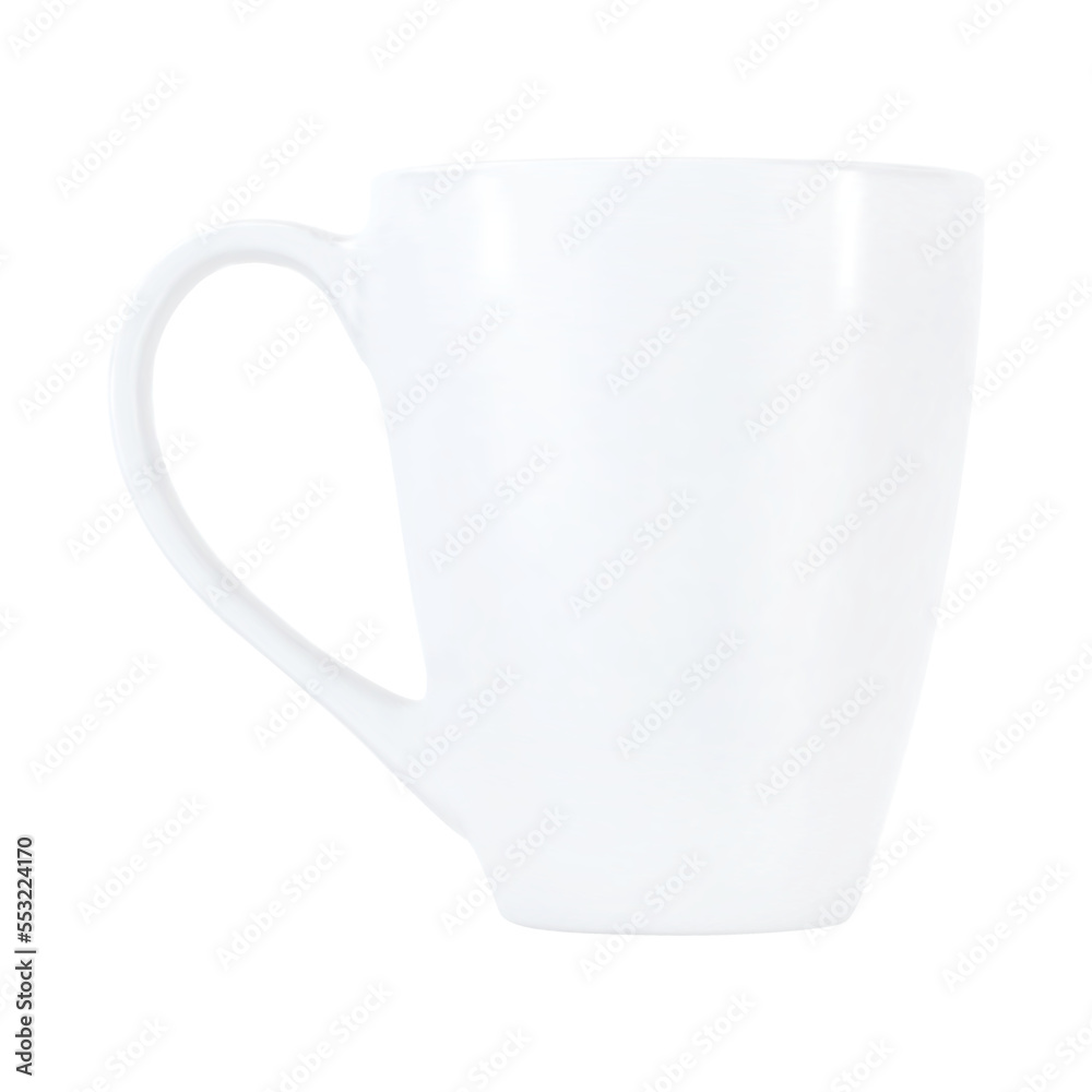 realistic vector mug mock up isolated on white background realistic vector mug mock up isolated on white background