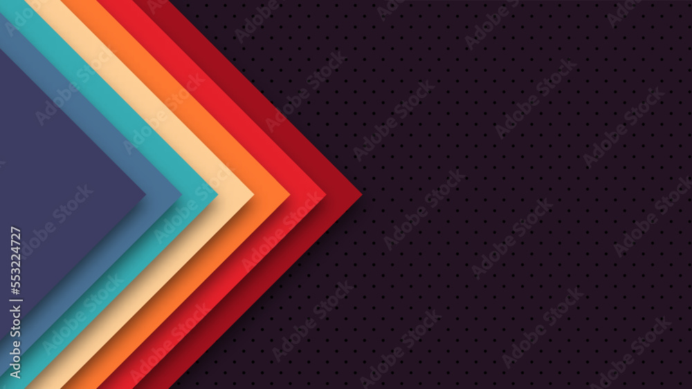Realistic design in futuristic retro style. Abstract geometric 1970's 1980's 1960's colorful background with retro colors. Vector illustration. Realistic design in futuristic retro style. Abstract geometric 1970's 1980's 1960's colorful background with retro colors. Vector illustration.