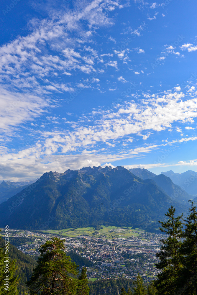 Naklejka premium Bludenz, Vorarlberg (Österreich)