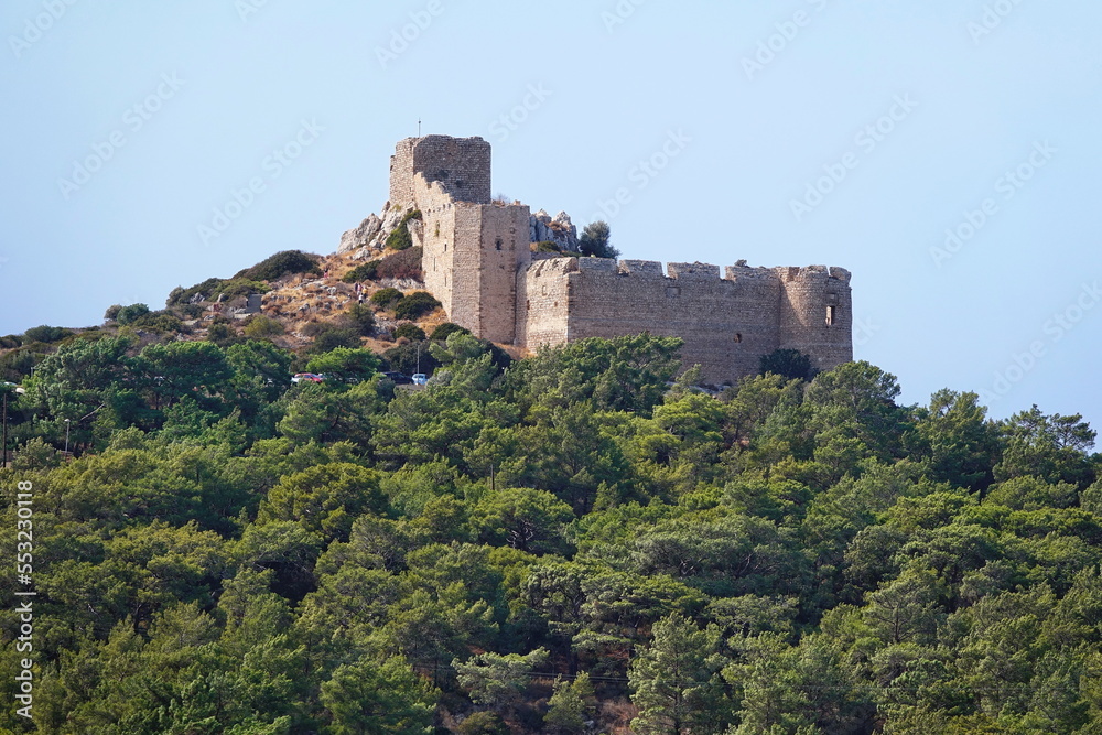 kritinia castle auf rhodos