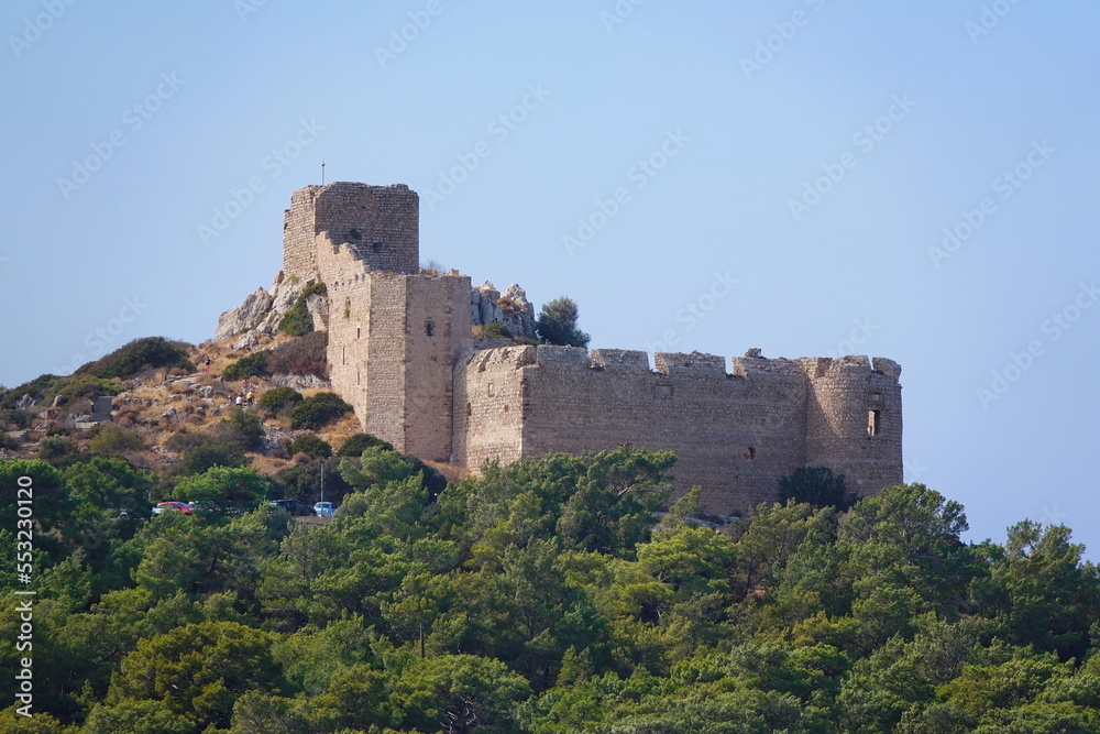 kritinia castle auf rhodos