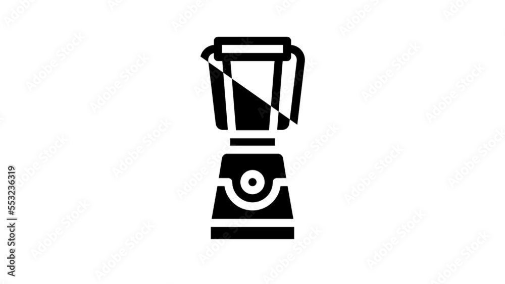elegant modern lamp line icon animation elegant modern lamp line icon animation